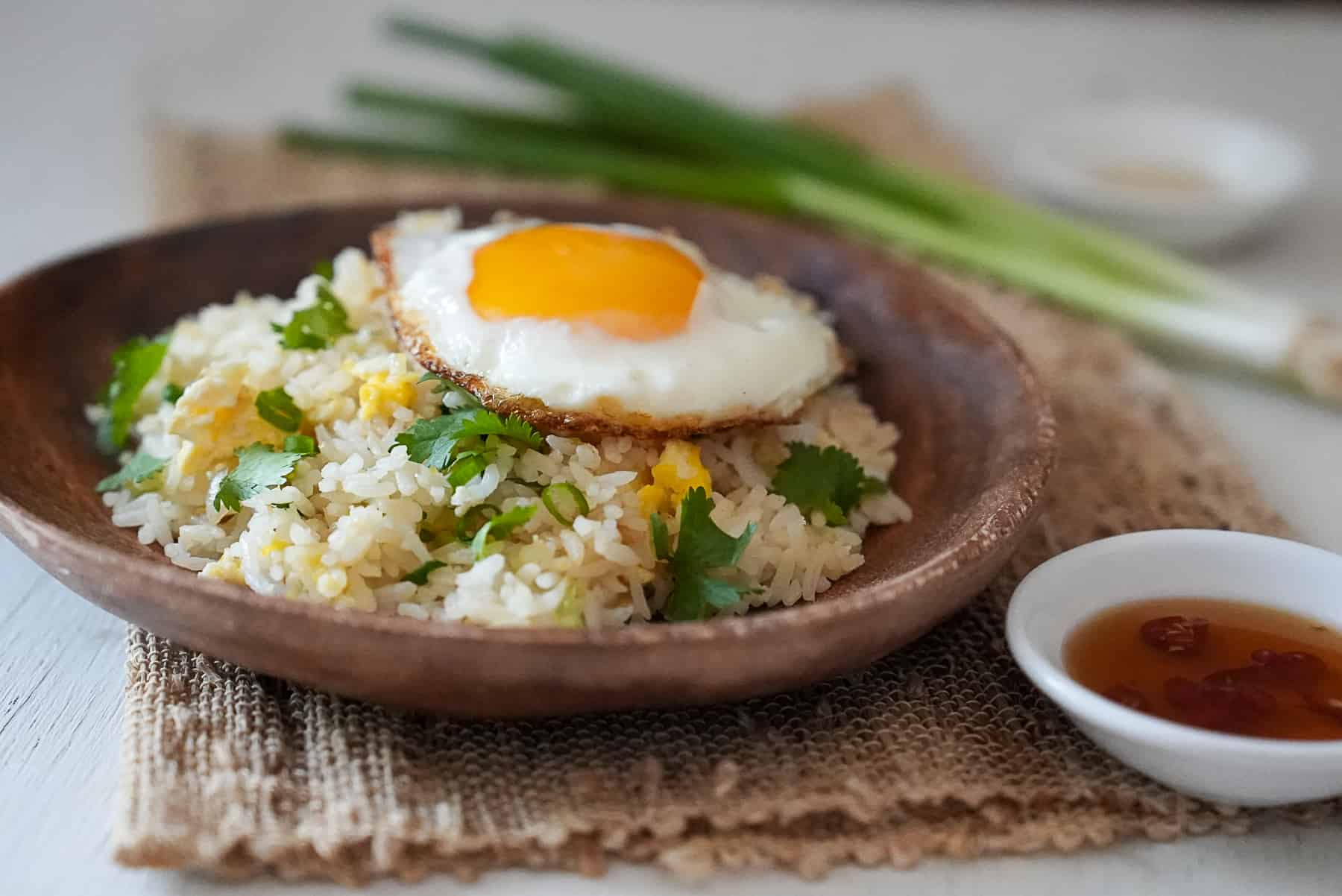 Thai Fried RIce with Fried Egg 