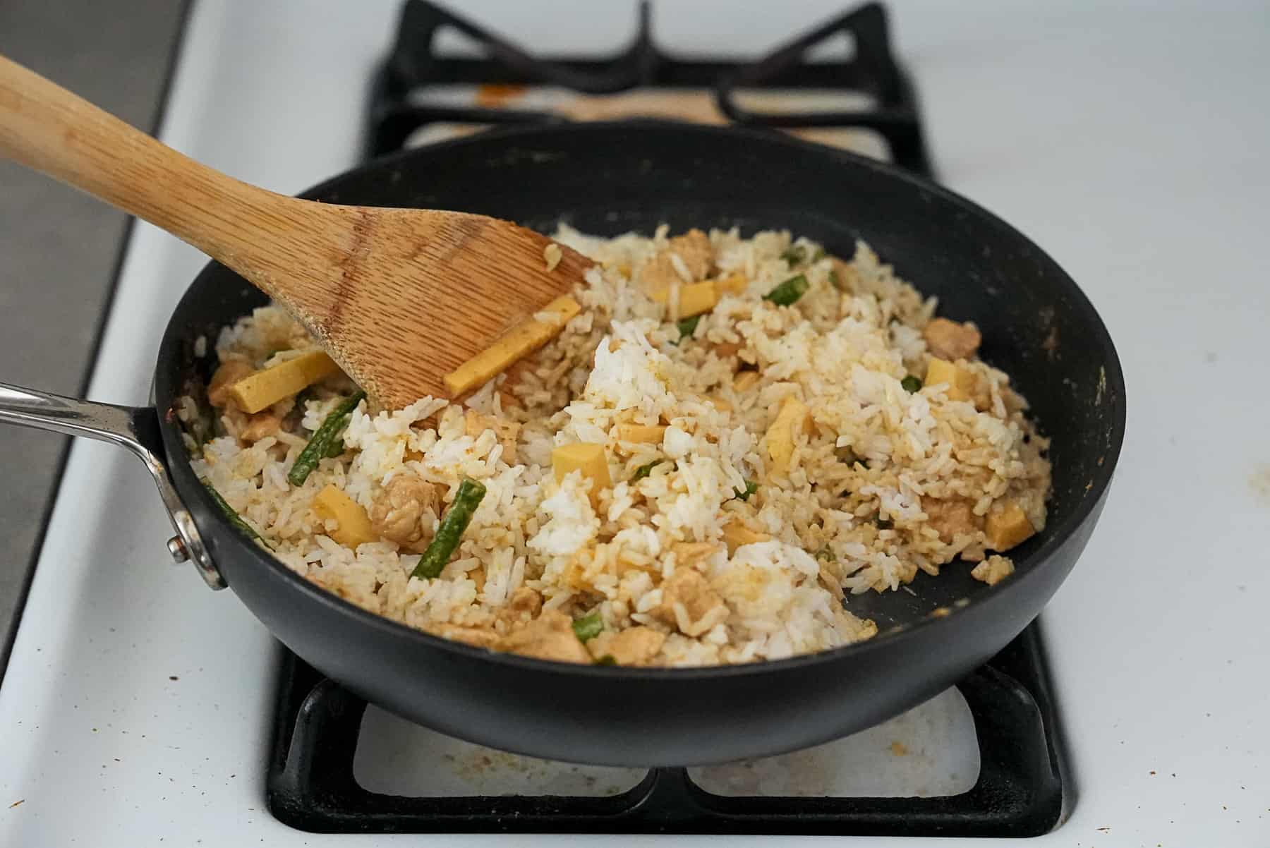Add the Cooked Rice