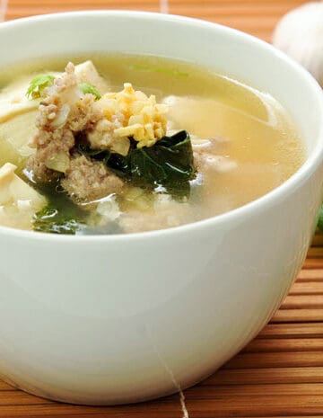 Thai Pork and Tofu Soup