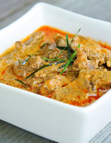 Panang Curry with Beef