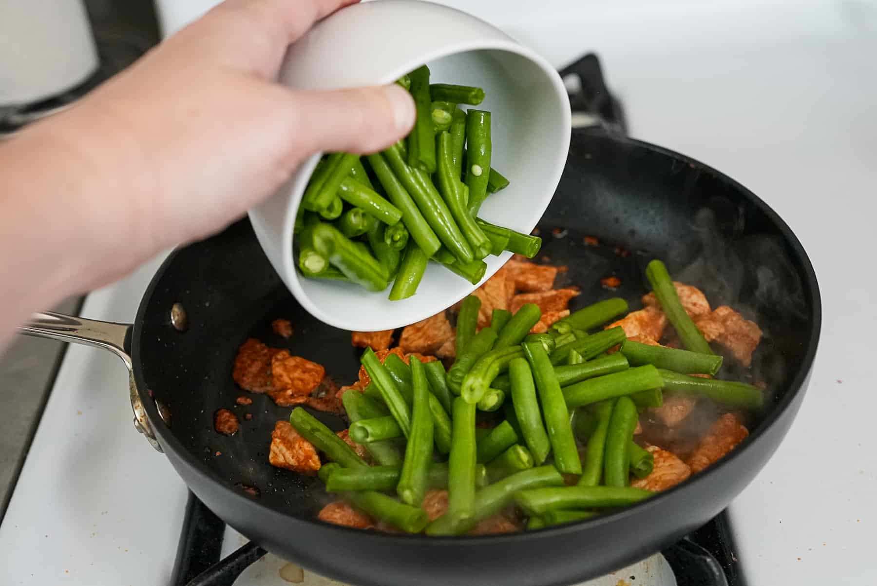 Add the Green Beans