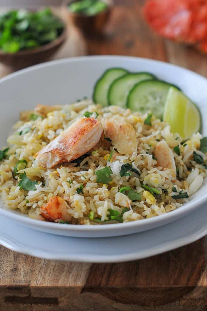 Thai Crab Fried Rice | Khao Pad Bu | ข้าวผัดปู - Rachel Cooks Thai