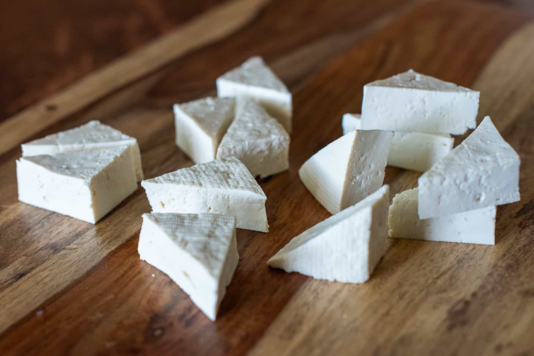 Cut the Tofu into Triangles
