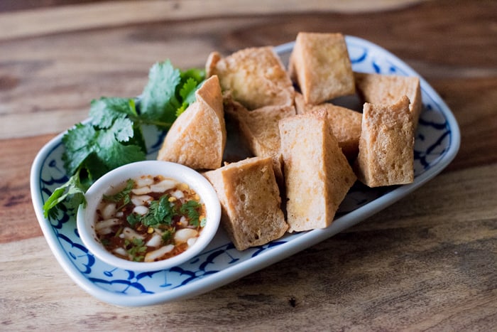 Best Thai Food for Kids: Fried Tofu 