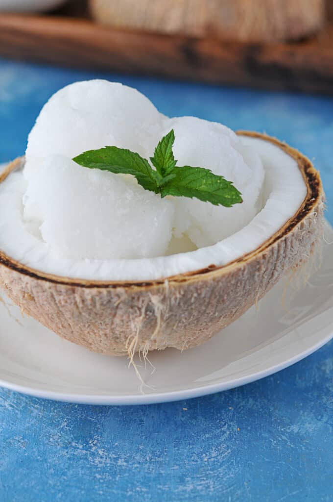 Thai Coconut Ice Cream I Team Gati ไอศกรีมมะพร้าว Rachel Cooks Thai