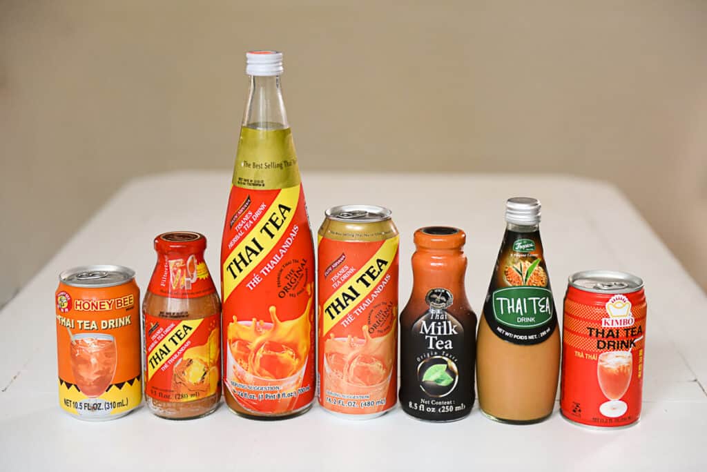 Thai Test Kitchen Which brand of readytodrink Thai Tea is Best