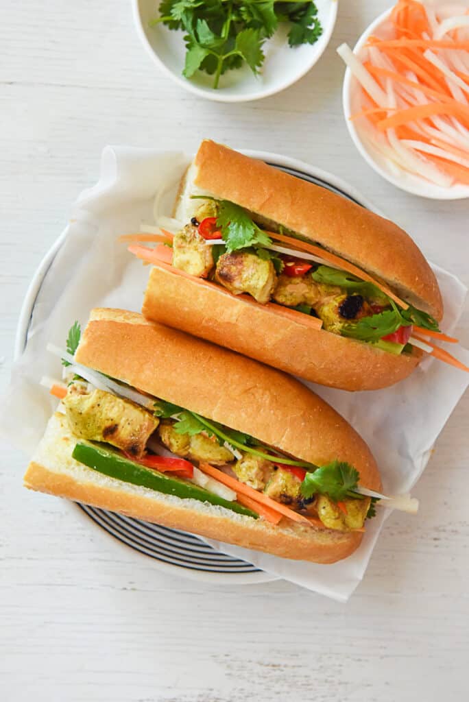 Chicken Satay Sandwich Rachel Cooks Thai
