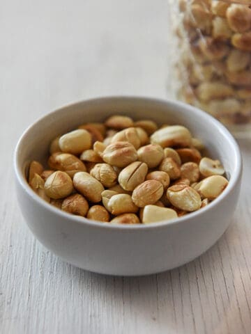 How to Roast Peanuts Thai Cooking