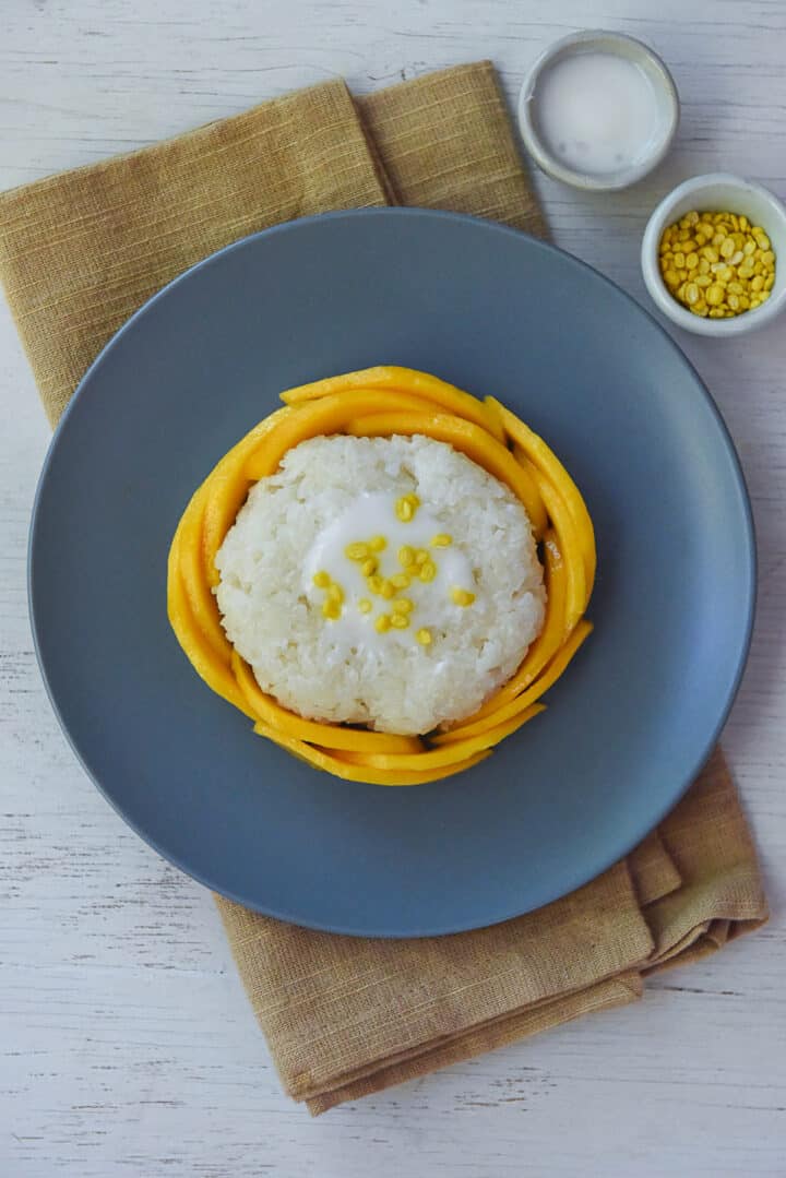 Sicky Rice Presentation TOP 10: Presentations of Mango Sticky Rice - Rachel Cooks Thai