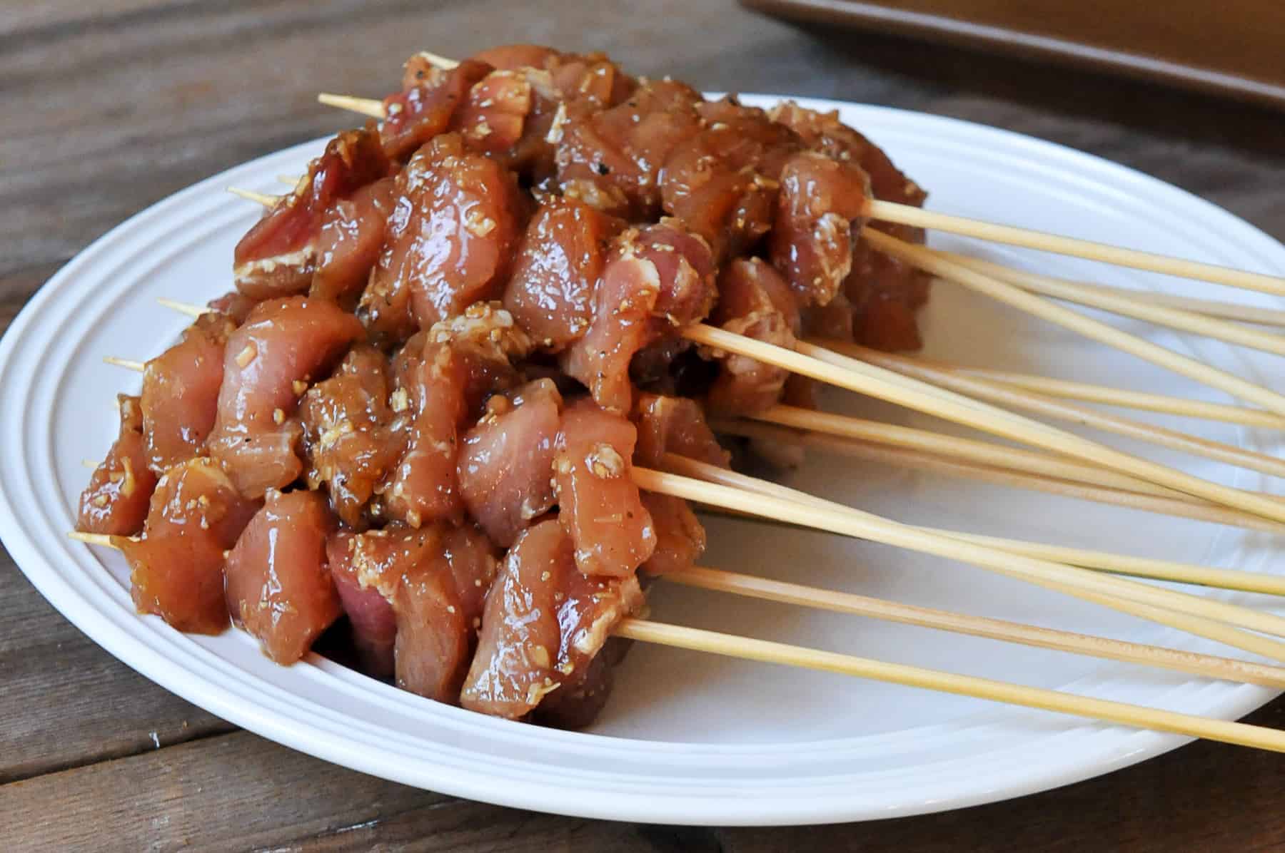 Moo Ping Pork Skewers