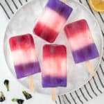 Red White and Blue Popsicles