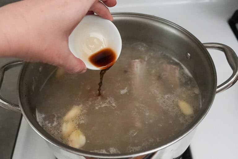 Thai Broth (Nam Stock) - Rachel Cooks Thai